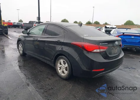 2014 Hyundai Elantra Se из США, поврежденный, VIN KMHDH4AE0EU109422